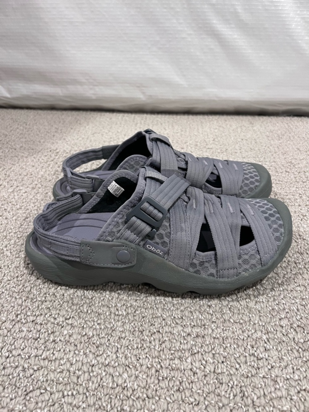 Oboz Whakata Trail Sandals Shoes Women’s Size 11 Gray Hiking Trail Water $125 ,